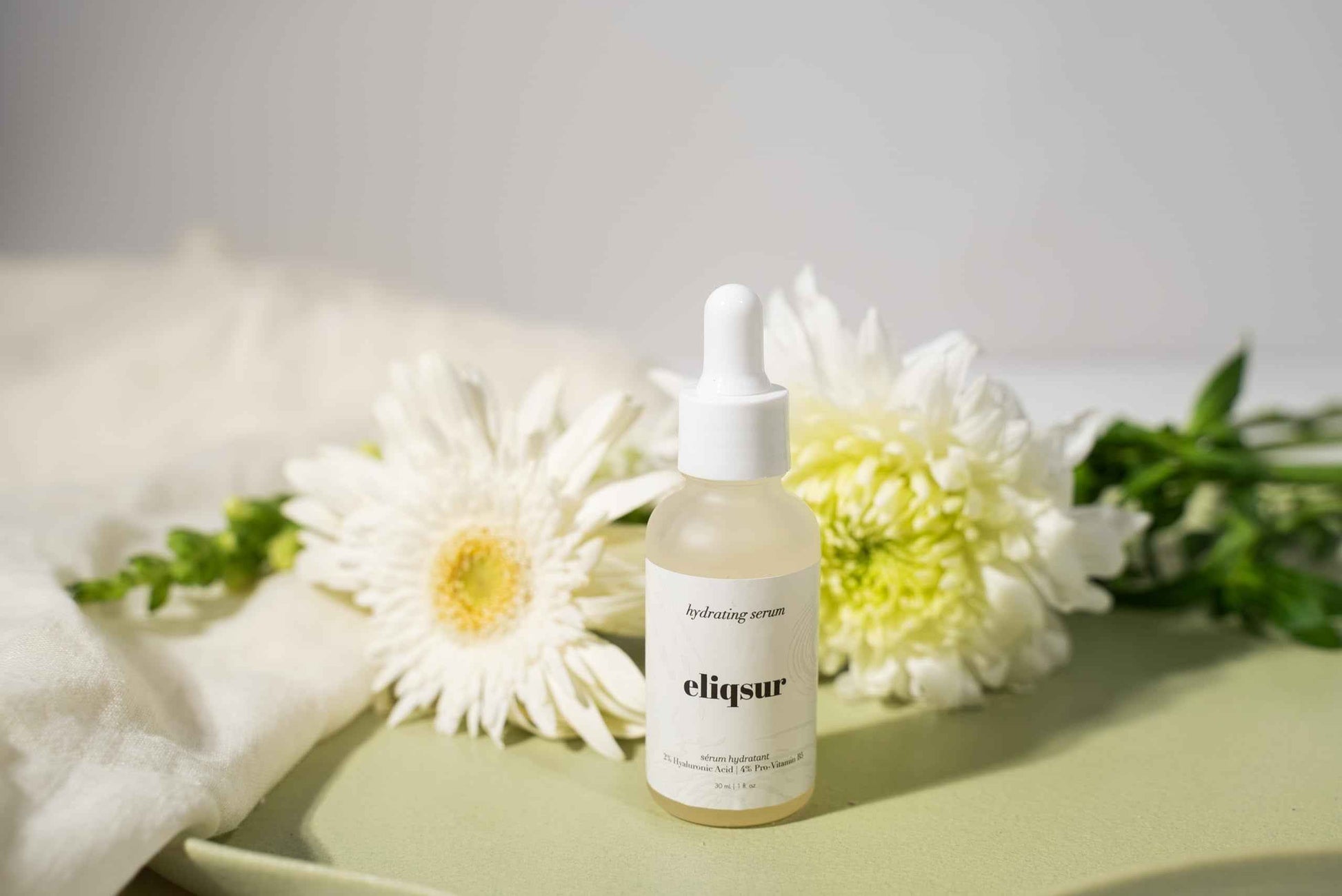 Elisqur Hydrating Serum – Hyaluronic Acid for face, Hydrating Treatment with Liquorice Extract for Glowing Skin, Moisturizing Face