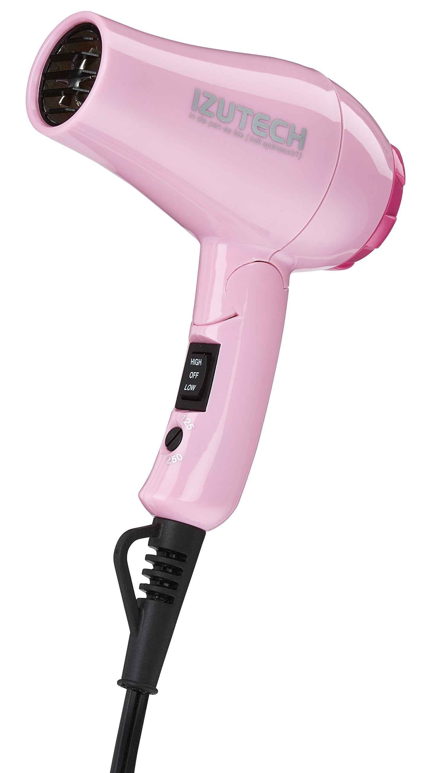 Izutech Toro 2400 Mini Dual Voltage Foldable Blow Dryer