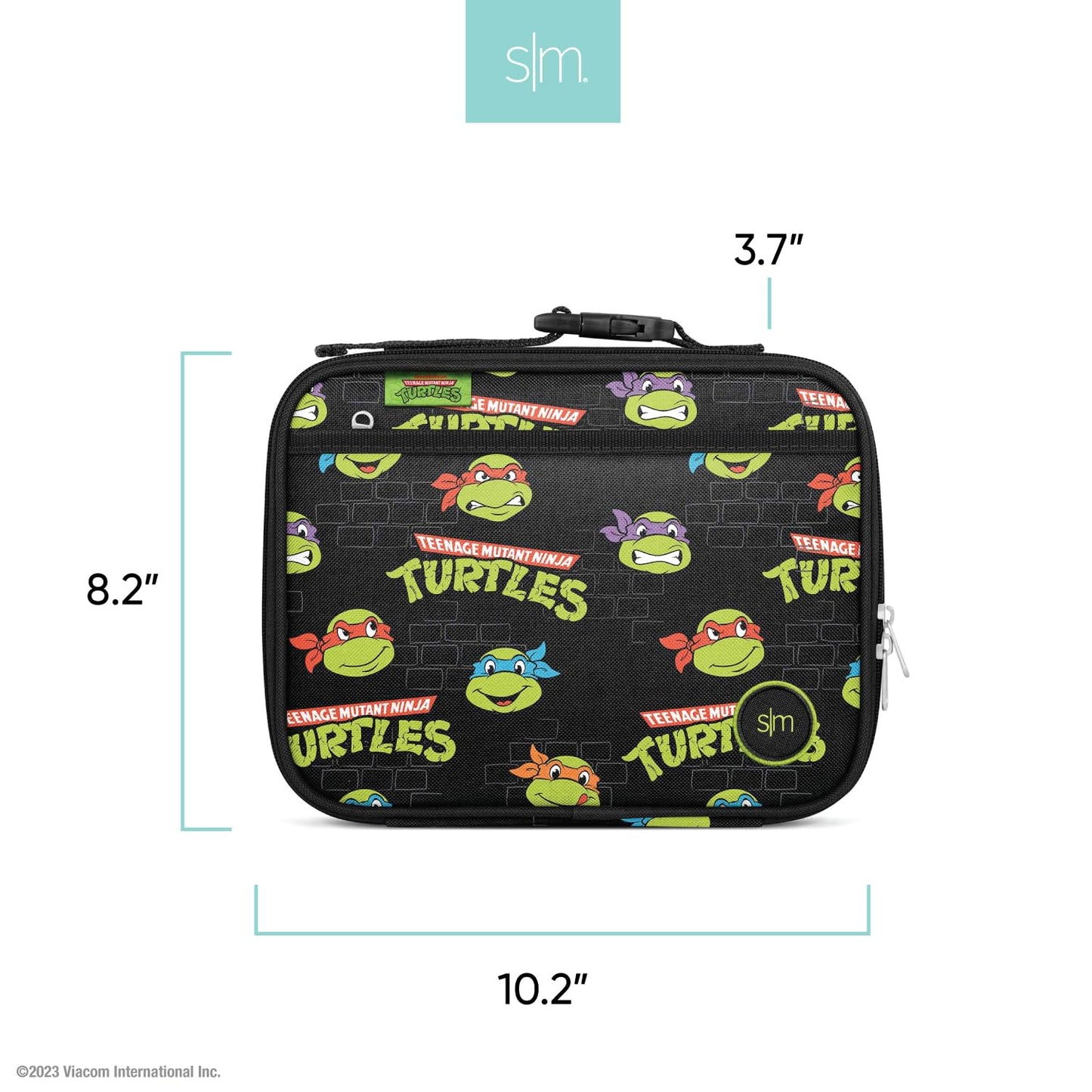 Simple Modern Nickelodeon Viacom Kids Lunch Box for School | Reusable Insulated Lunch Bag for Toddler, Girl, and Boy | Exterior & Interior Pockets | Hadley Collection | Paw Patrol Adventures