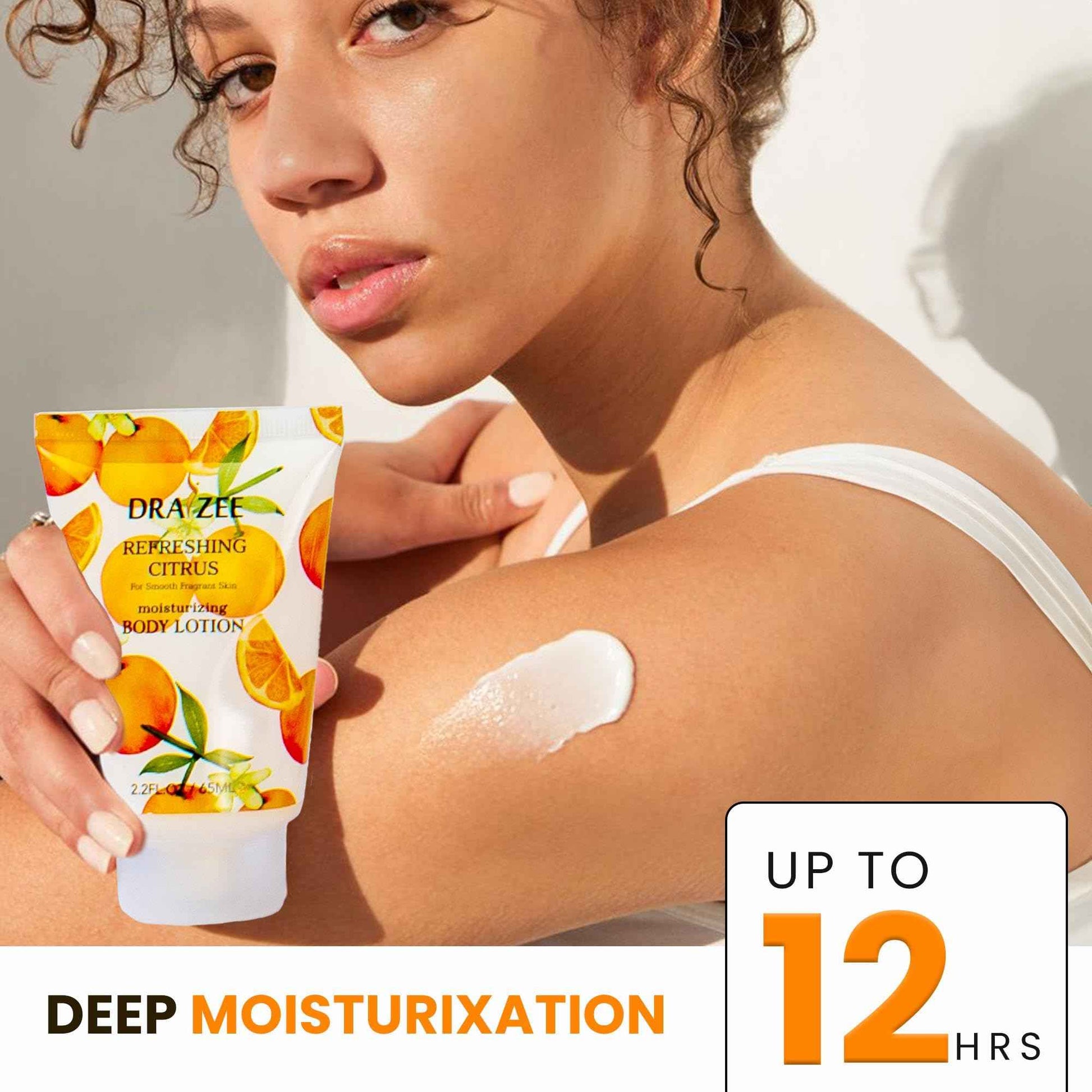 Luxury Spa Gifts for Women – 8 Pc Citrus Scented Bath and Body Set with Bubble Bath, Lotion & More – Luxury Self Care Kit for Wife, Mom, Girlfriend, Birthday Gifts for Women by Draizee