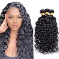 Brazilian Virgin Remy Human Hair Bundles - 14 16 18 Inch, Natural Black