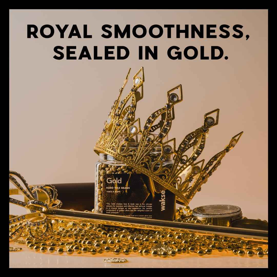 wakse Gold Hard Wax Beans (12.8 Oz)