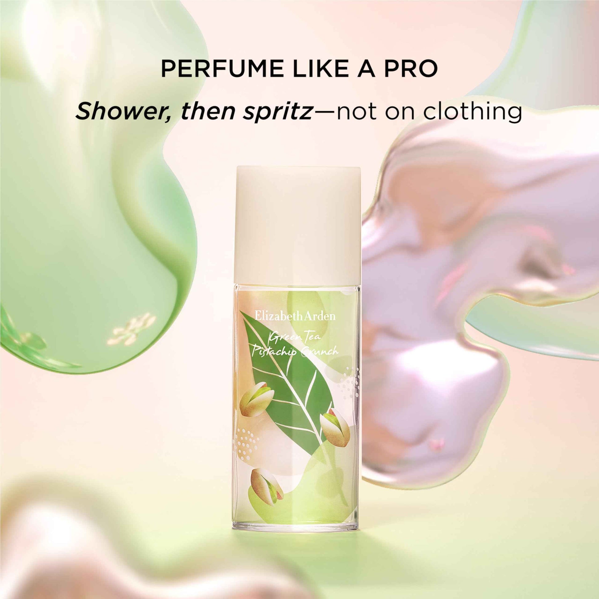 Elizabeth Arden Green Tea Pistachio Crunch Eau De Toilette, Women's Perfume with Notes of Pistachio, Green Tea & Vanilla Bean - Citrus & Gourmand, EDT Spray