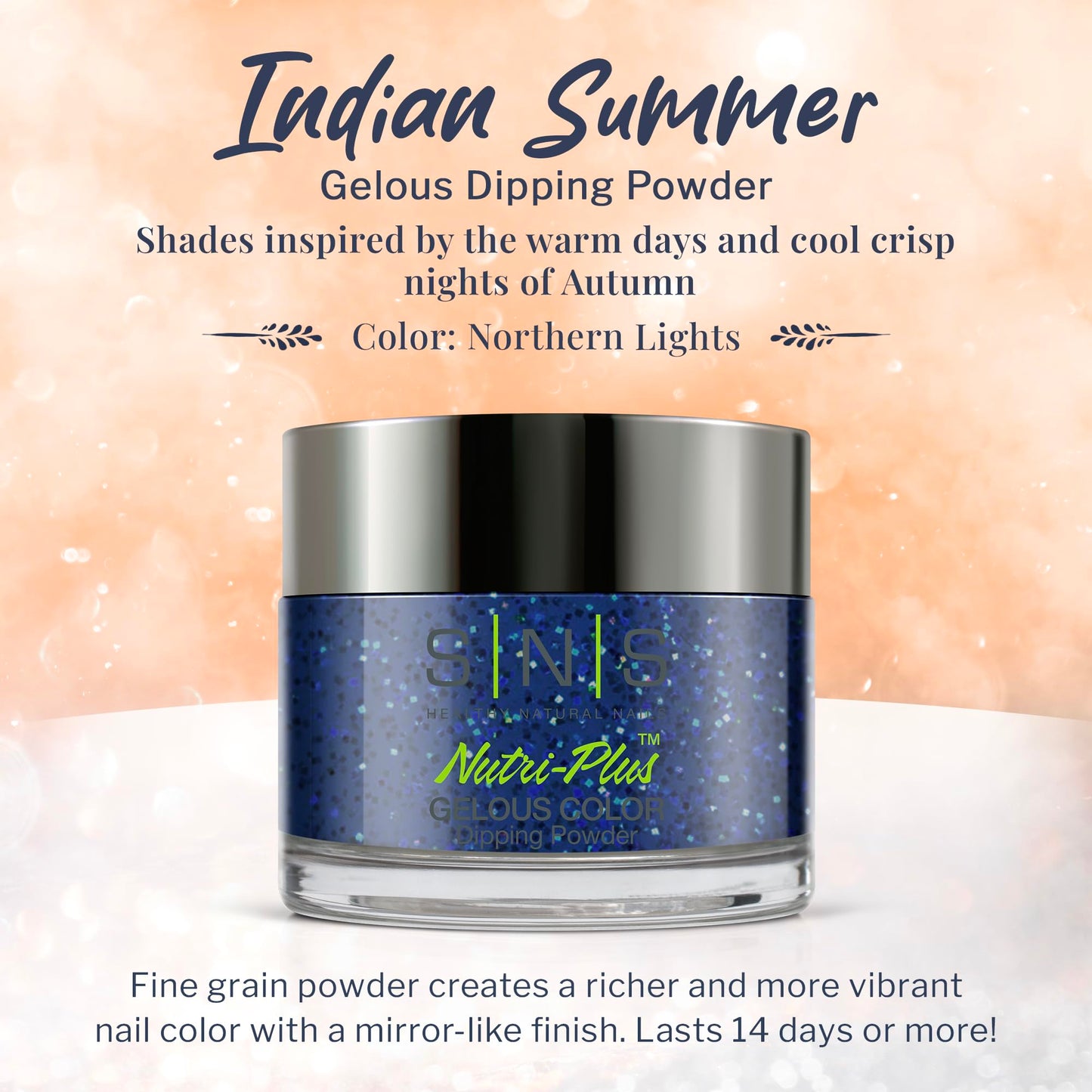 SNS Nails Dipping Powder Gelous Color - Indian Summer Collection - IS17-1oz