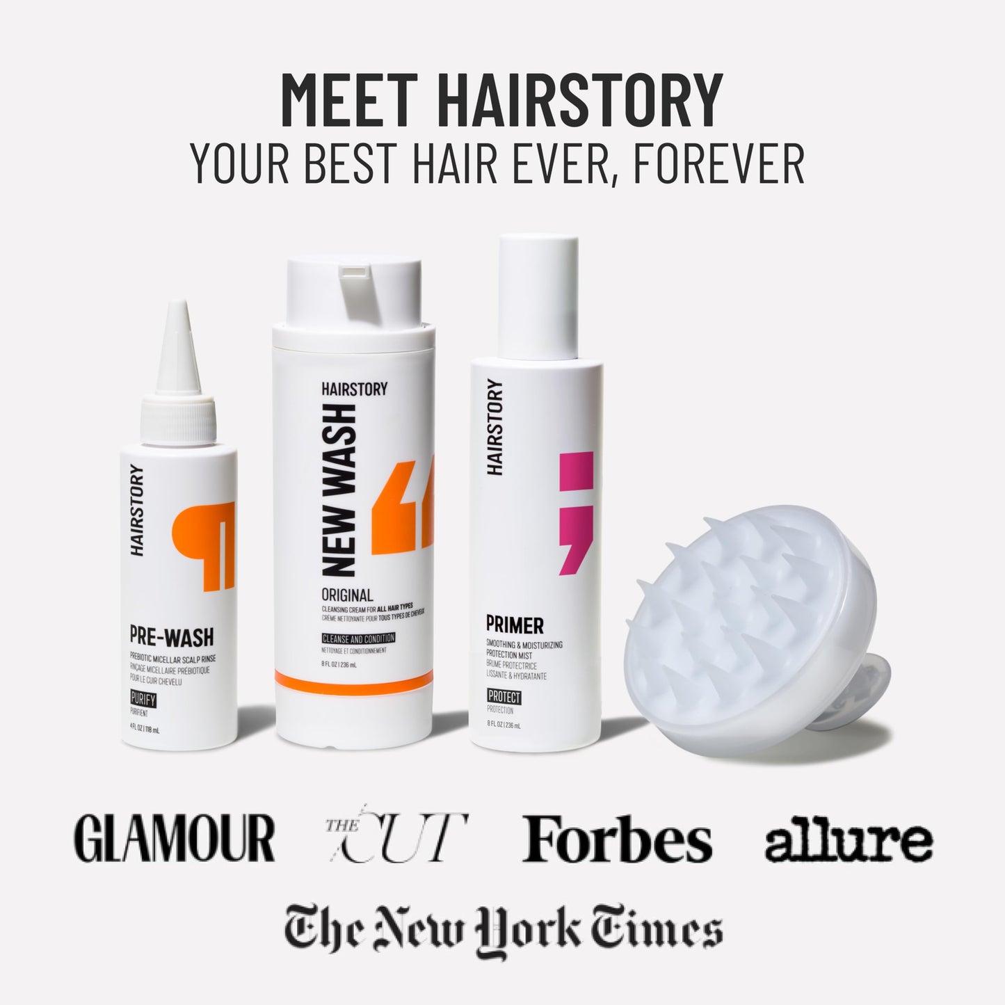 Hairstory Dressed Up - Heat Protectant Hair Care Lotion | Leave-in Thermal Protection for Blow Dryer, Curling & Flat Iron | Split Ends and Frizziness Protector | Styling Cream to Maintain Volume, 4oz