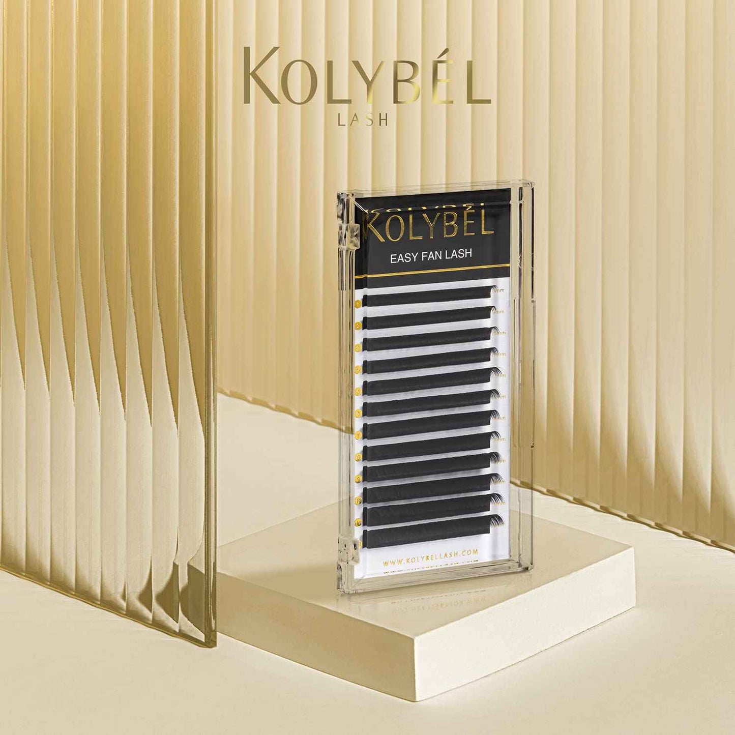 Easy Fan Lashes 0.05 D 8-15MM * 3 Packs & 0.07 D 8-15MM *2 Packs