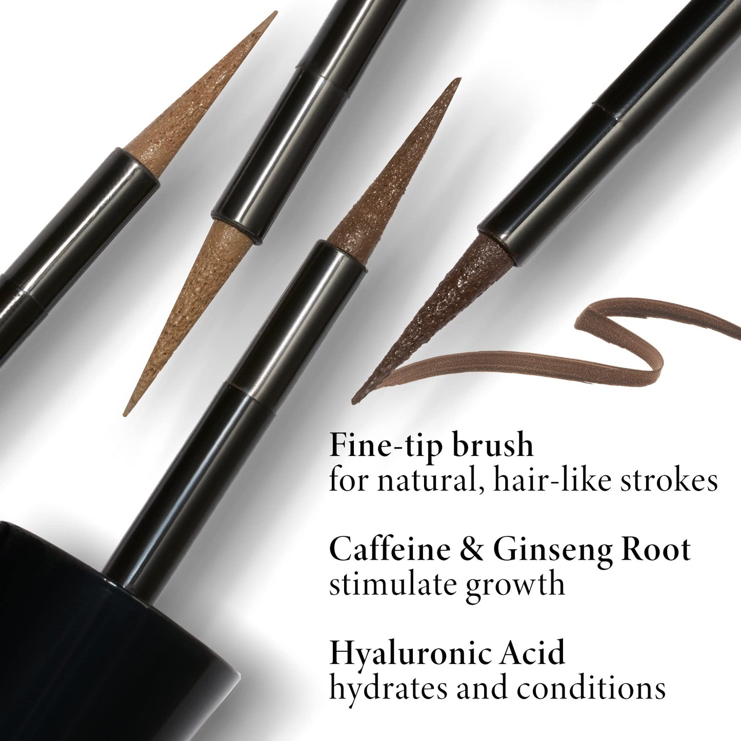 LAURA GELLER NEW YORK Bravo Brows Boosting Liner, Medium Brown