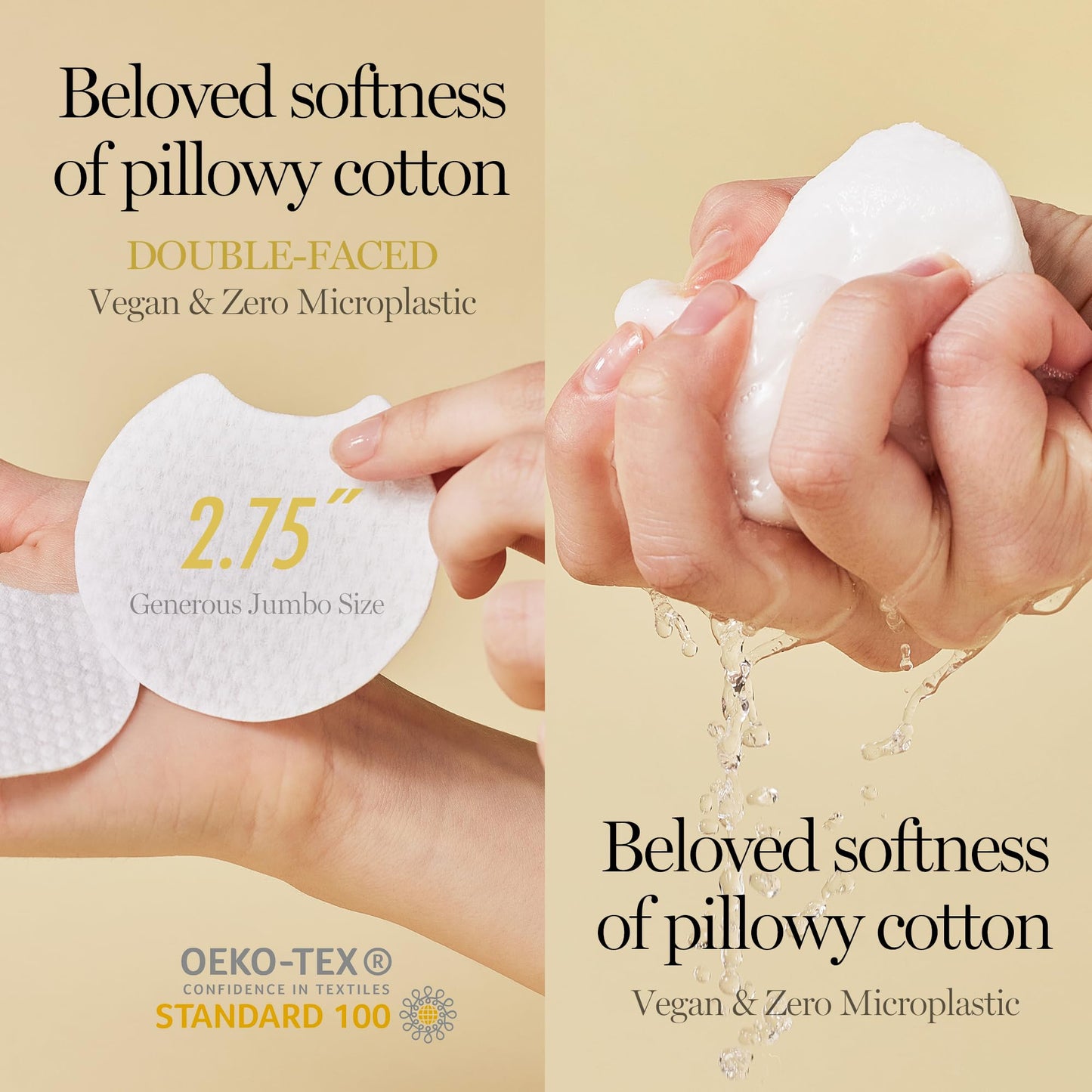 EFILOW Chaga Mushroom Biome Pore Clearing Pad 70 Sheets | Pore-Smoothing Facial Cleansing Pads | Korean Toner Pads for Face | Gentle Face Exfoliating Pads | Skin-Balancing Organic Cotton Rounds