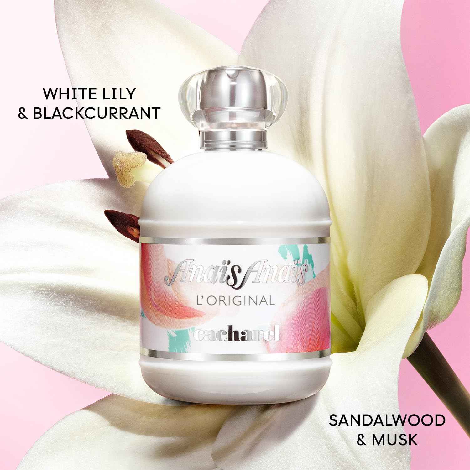 Cacharel Anais Anais Eau de Toilette Perfume for Women, 1 Fl. Oz