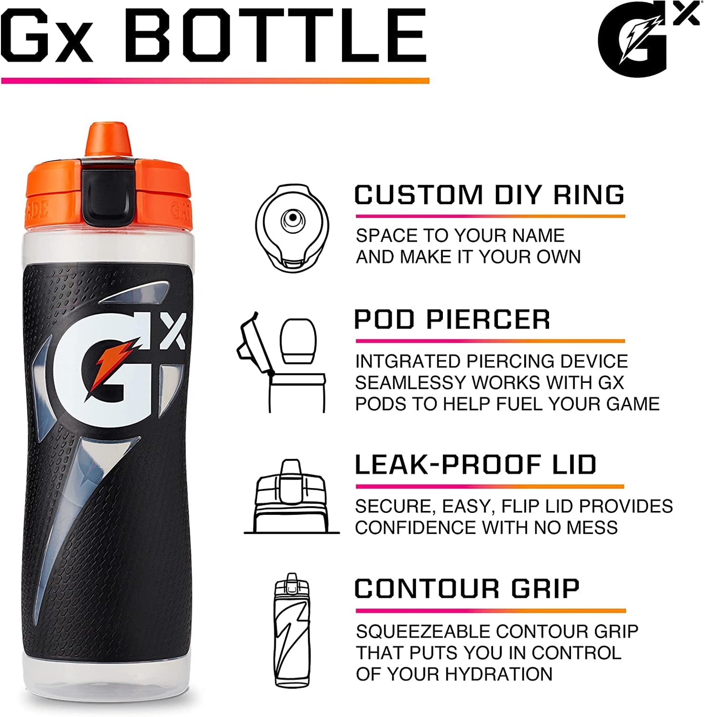 Gatorade Gx, Marble Blue, 30 Oz