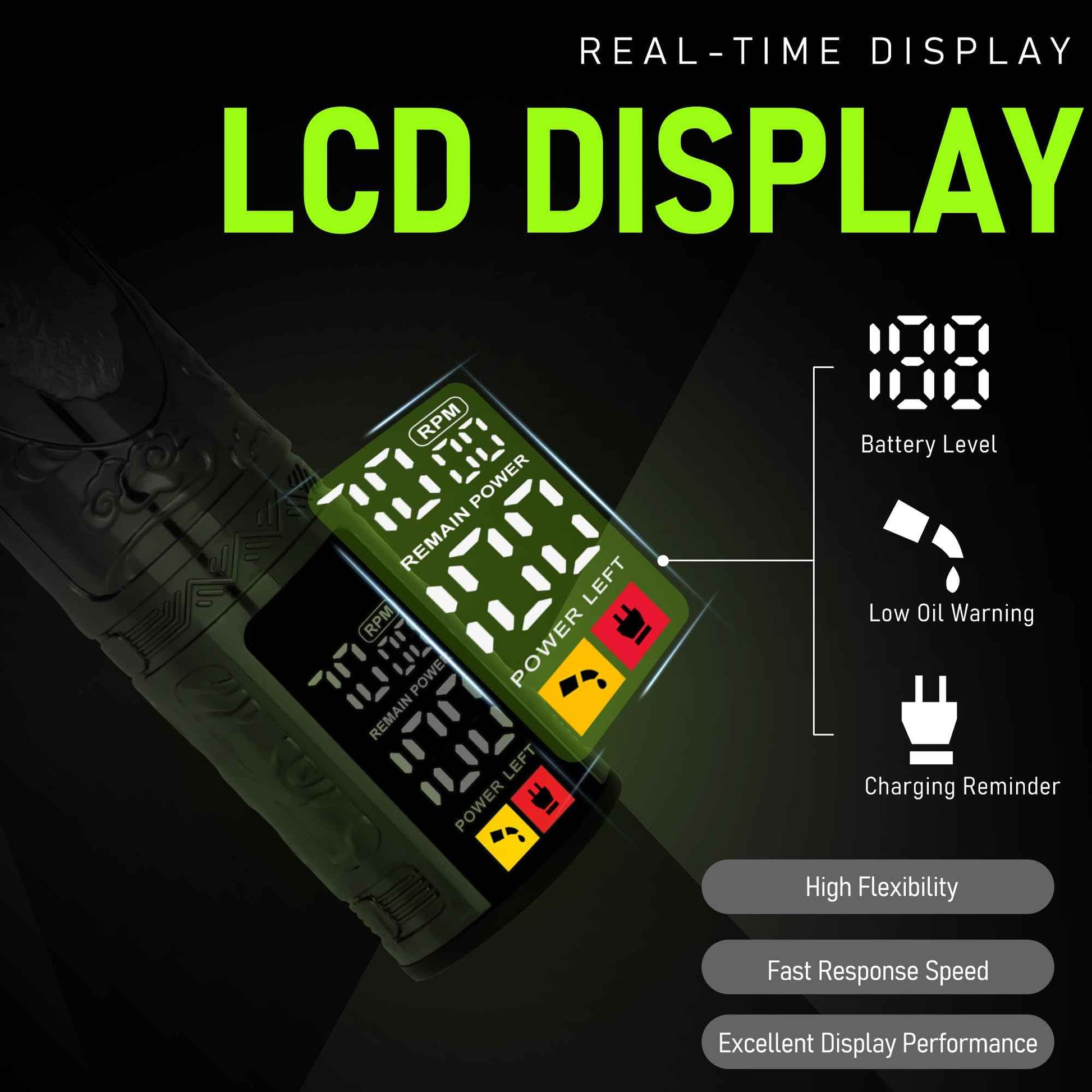 LQT Hair Clippers for Men, Professional Hair & Beard Trimmer Kit, Rechargeable Barber Clipper Set, Complete Grooming Gift for Dad, Men for Christmas