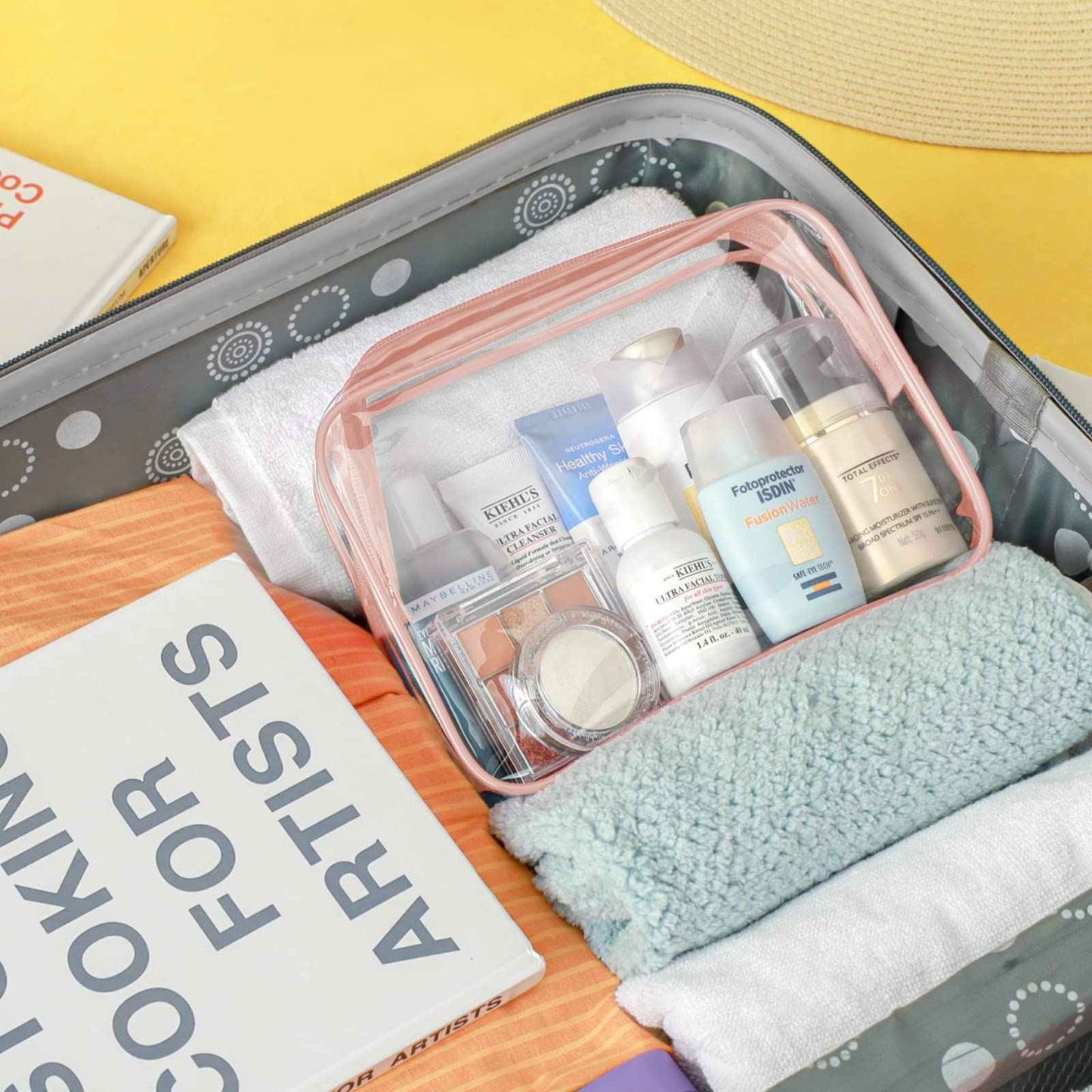 PACKISM Lace TSA Approved Toiletry Bags, 2 Style for Bundle Sale