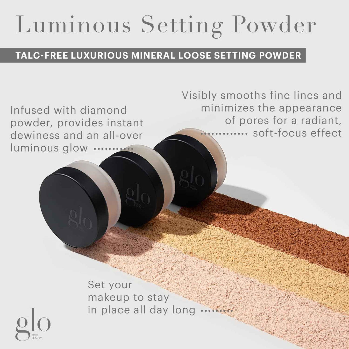 Glo Skin Beauty Luminous Setting Powder - Translucent Medium