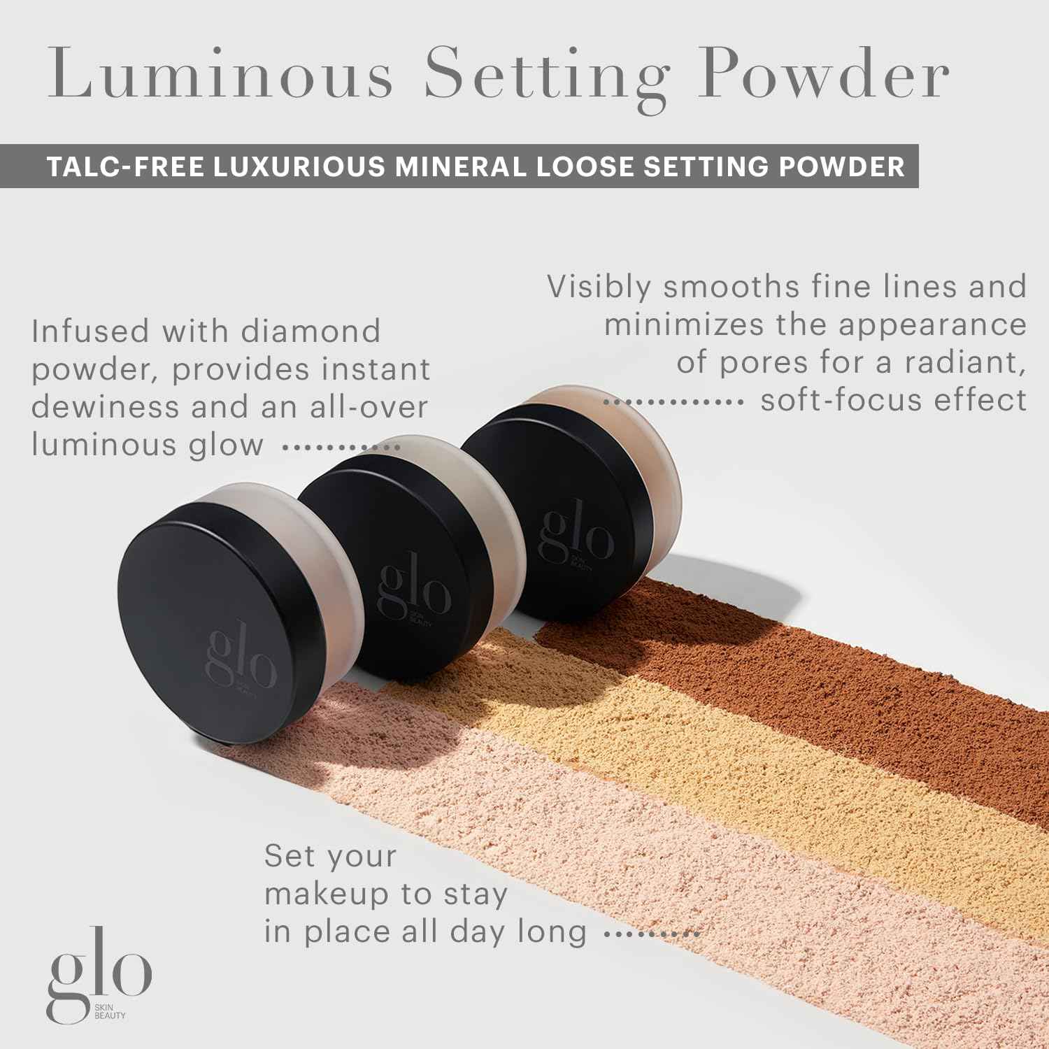 Glo Skin Beauty Luminous Setting Powder - Translucent Medium