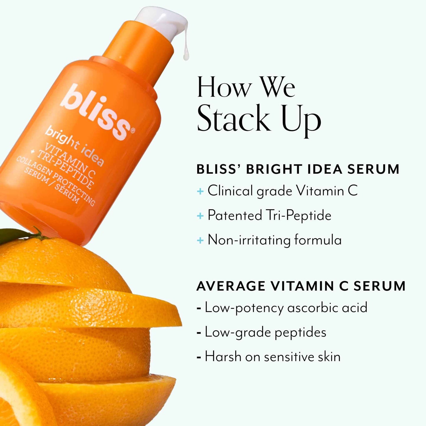 Bliss Brighten Up Vitamin C + Tri-Peptide Brightening Serum & Vitamin C Brightening Moisturizer Set