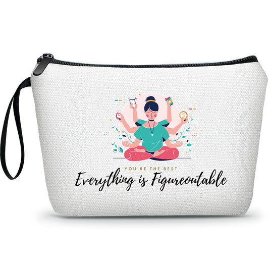 KONSOM Friend Gifts,Gift for Friend Woman,Small Gift,Womens Birthday Gift Ideas,Gifts for Women Birthday Unique,Makeup Bag for Purse,Unique Gifts for Women,Funny Gifts for Mom, Sister,Daughter