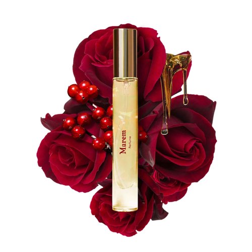 Caswell-Massey Marem Perfume Spray, Floral Perfume Scented with Rose, Citrus & Amber, Fragrance for Women, 0.25 Ounces