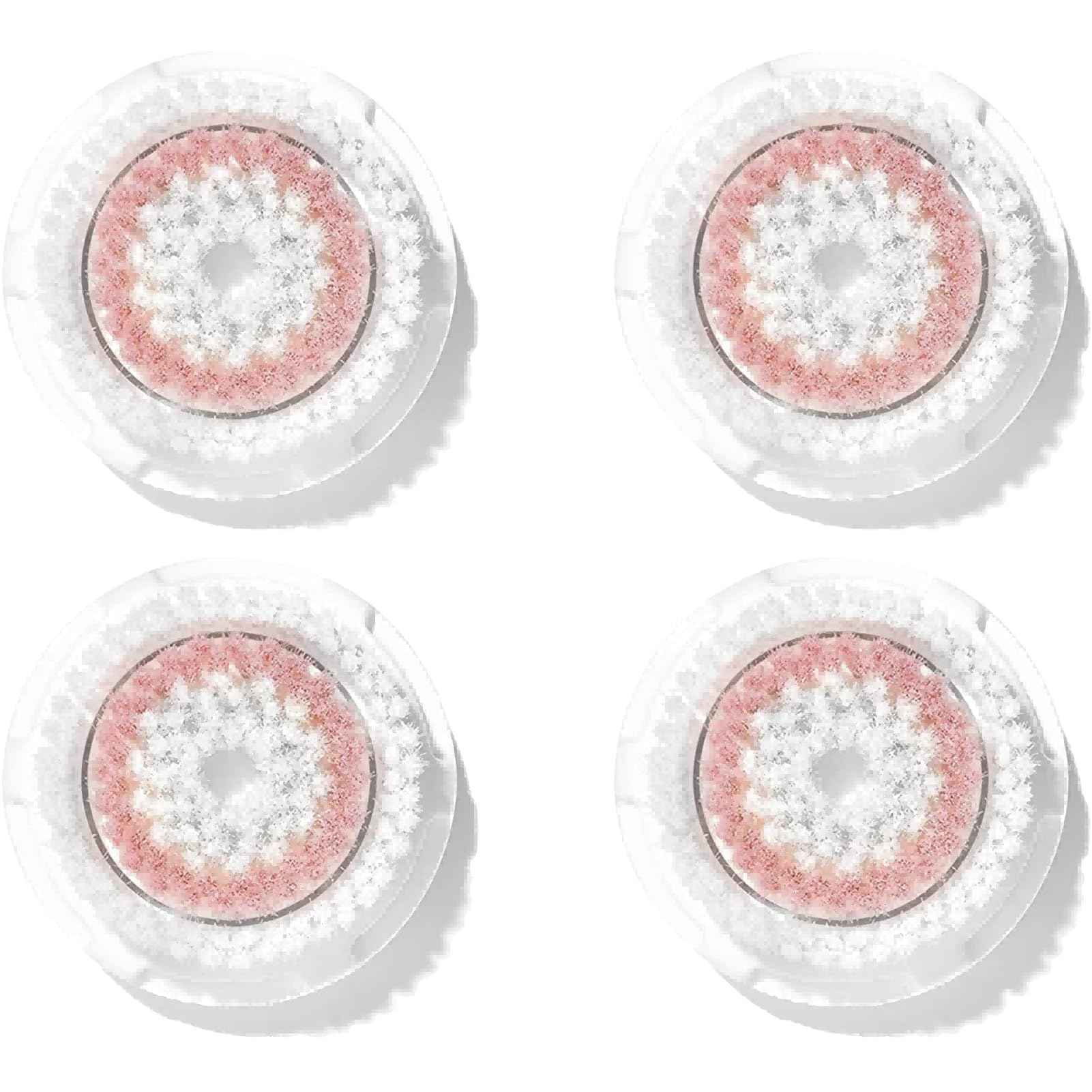 Clarisonic Brush Head Replacement | Radiance Facial Cleansing | Compatible with Mia 1, Mia 2, Mia Fit, Alpha Fit, Alpha Fit, Verified by Transparency,4 Count