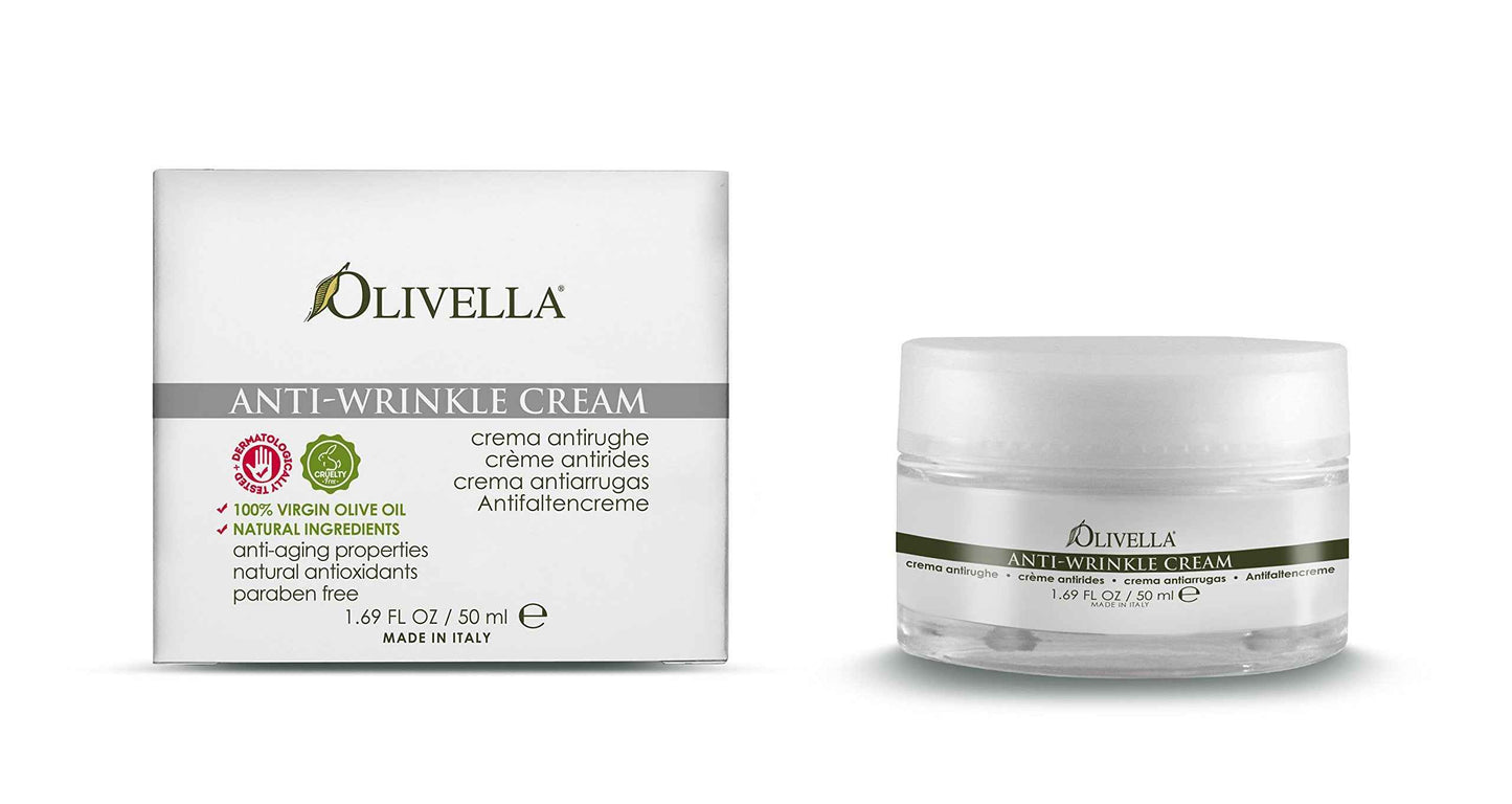 Olivella Anti-Wrinkle Cream, Olive, 1.69 Fluid Ounce, 207125