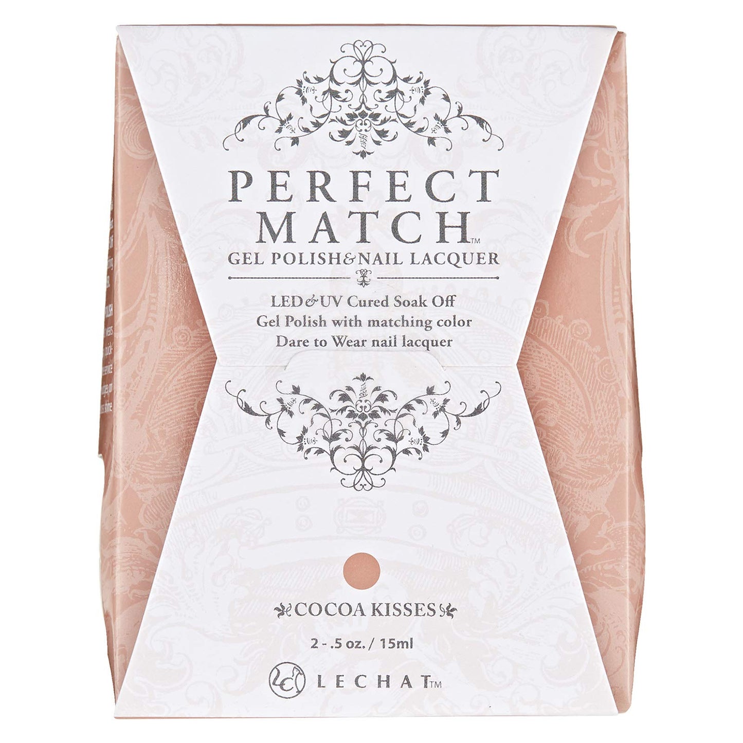 LECHAT Lechat Perfect Match Nail Polish, Cocoa Kisses, 0.5 fluid_ounces