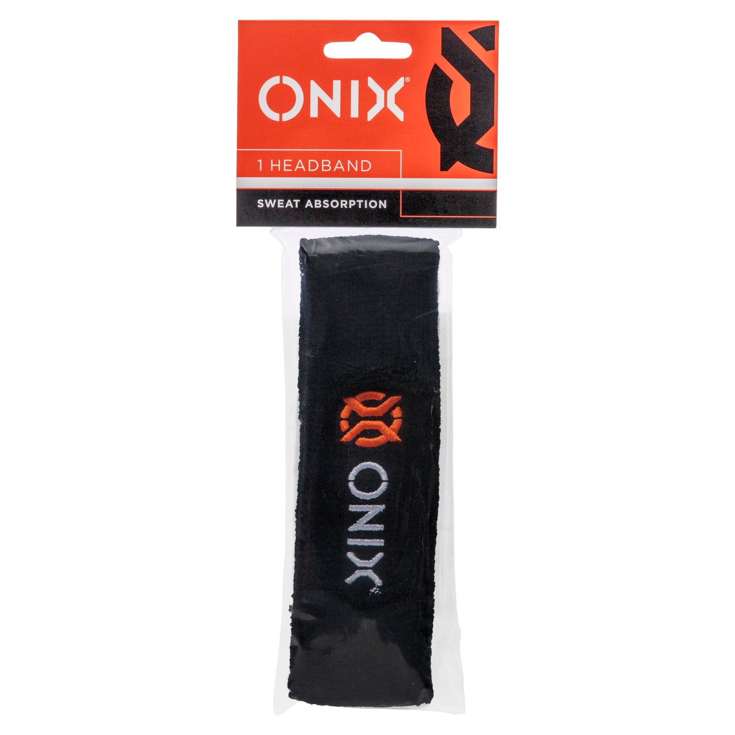 ONIX Pickleball Sweat Absorption Headband — Black