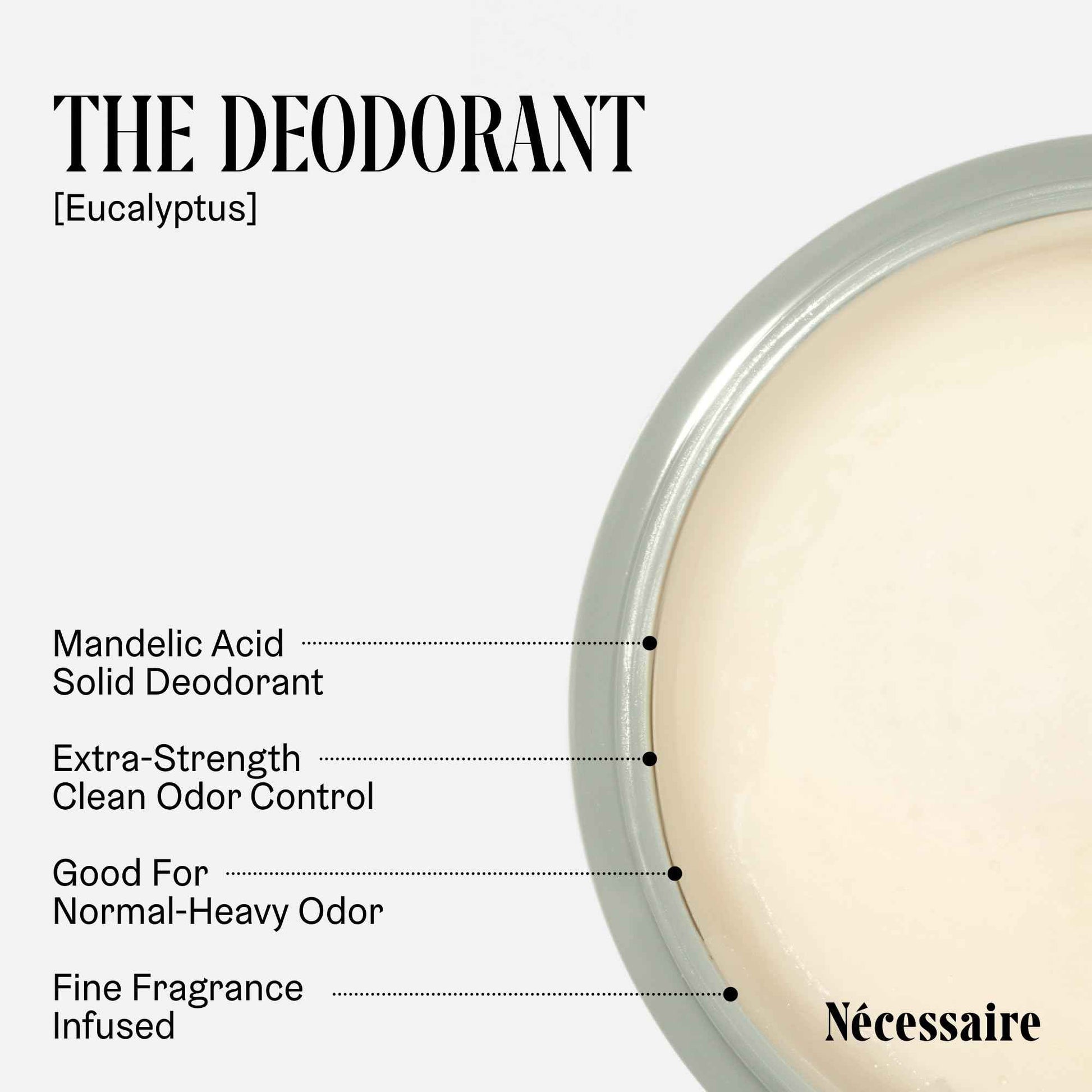 Nécessaire Body Essentials - Skin Care Gift Set For Women + Men - Travel-Size Body Wash, Body Lotion + Deodorant | Dermatologist-Tested. Hypoallergenic | Vegan | Aluminum-Free Deodorant (Eucalyptus)