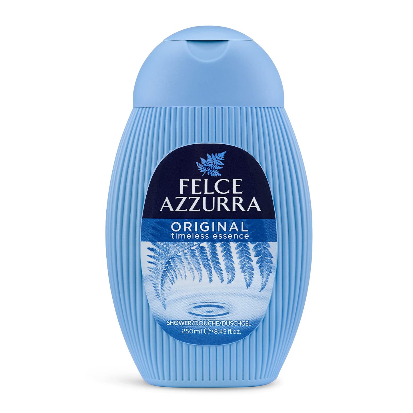 Felce Azzurra Original - The Timeless Essence Shower Gel - Rich Formula Envelops Your Skin To Provide Smoothness And Moisture - Contains Rich Essential Oils To Rebalance And Regenerate - 8.4 Oz