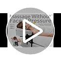 VVB Massage Face Cradle with Memory Foam Pillow