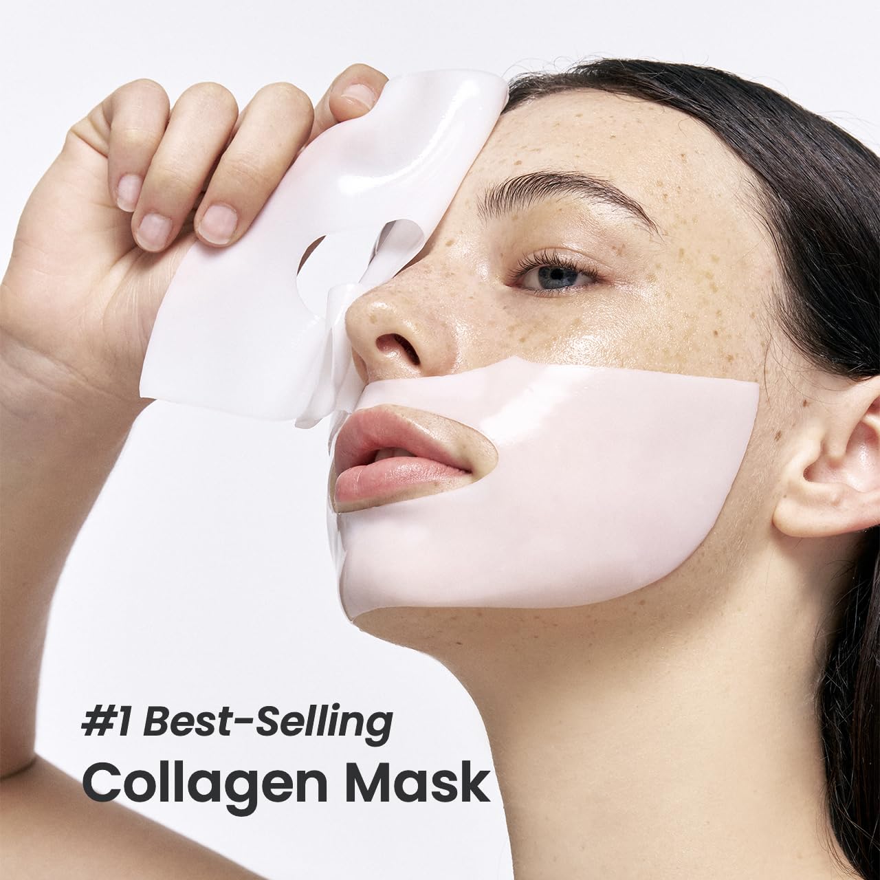 BIODANCE Bio-Collagen Real Deep Mask, Hydrating Overnight Hydrogel Mask, Pore Minimizing, Elasticity Improvement, 34g x16ea