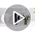 Refillable Pump Bottle 15oz Clear 2-Pack | BPA-Free Soap Dispenser