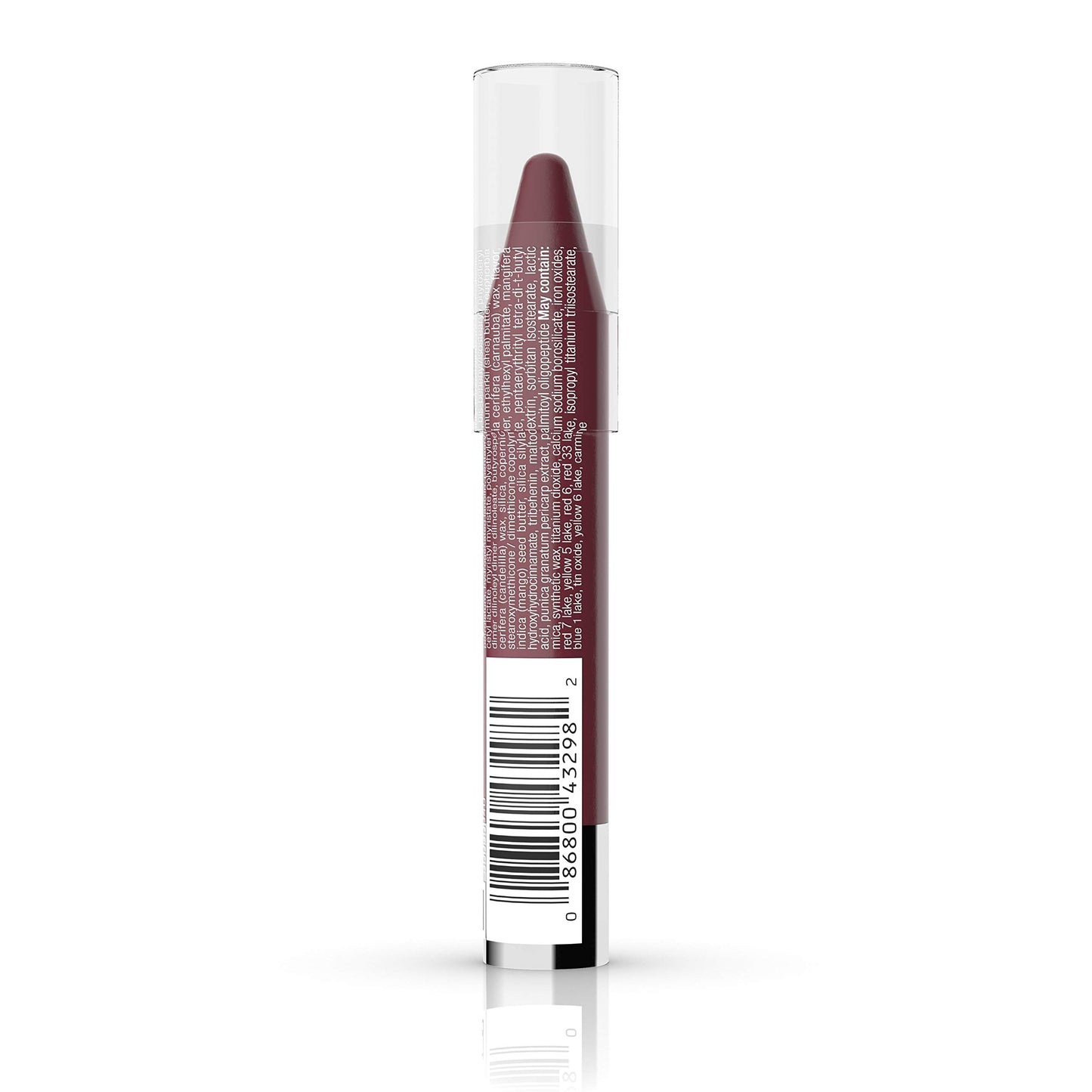 Neutrogena MoistureSmooth Color Stick for Lips, Moisturizing and Conditioning Lipstick with a Balm-Like Formula, Nourishing Shea Butter and Fruit Extracts, 80 Rich Raisin,.011 oz