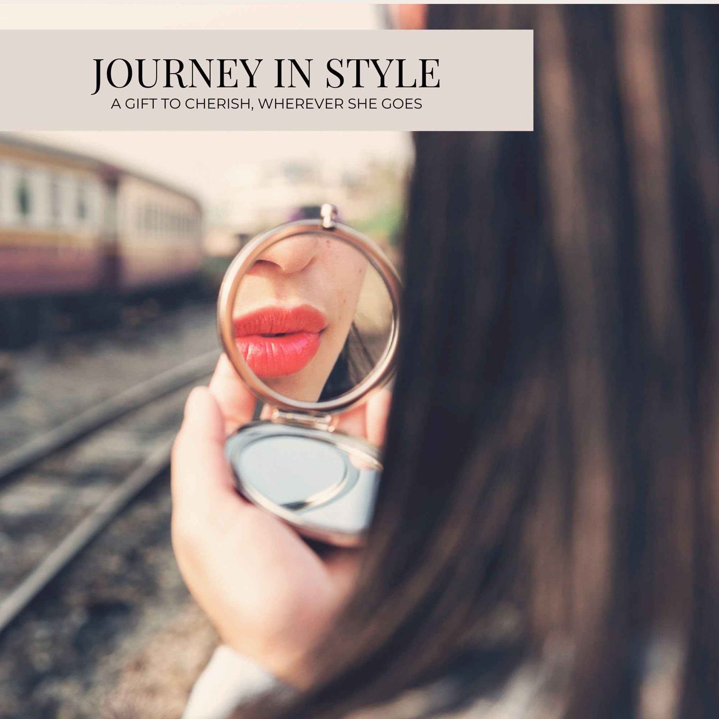 Elegant Compact Mirror for Purses - Valentines Gifts for Her - Gift for Mother of The Bride, Maid of Honor, Mother of The Groom, Daughter-in-Law, Sister-in-Law, Granddaughter