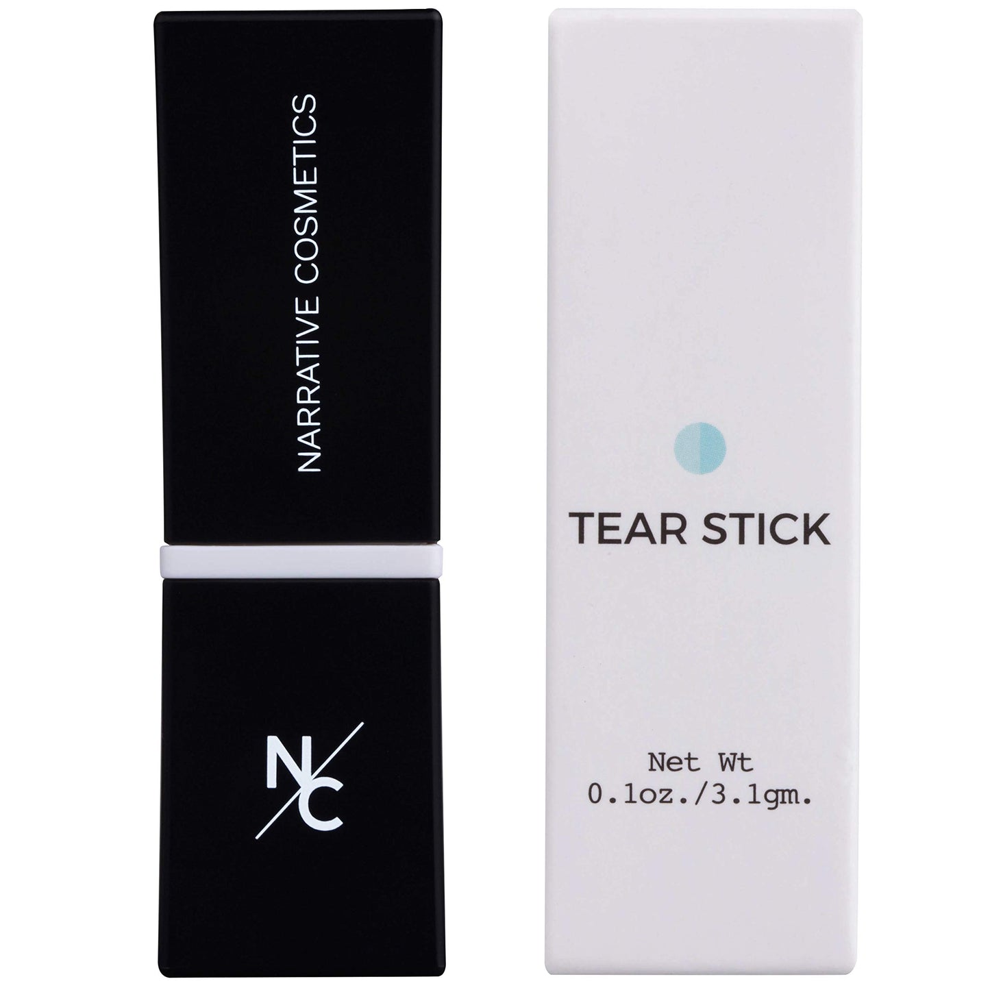Narrative Cosmetics Tear Stick, Menthol-Infused Wax for Natural Tears on Cue, Professional SFX Makeup for Film, Theatre, TV, Acting
