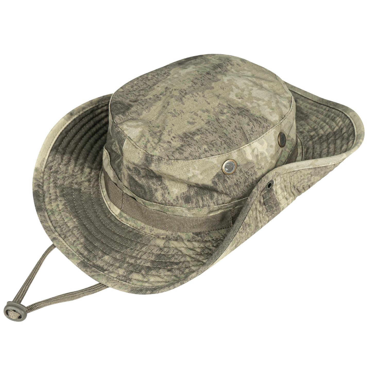 Sun Hats for Men Women Bucket Hat UPF 50+ Boonie Hat Foldable UV Protection Hiking Beach Fishing Summer Safari(1pack-Gray Ruin)