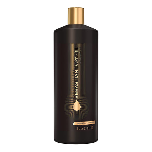 Sebastian Professional Dark Oil Lightweight Conditioner, Infused With Jojoba Oil & Argan Oil, 33.8 fl oz