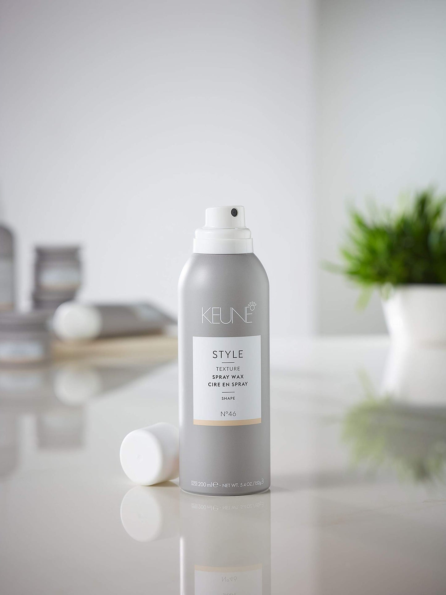 Keune Style Spray Wax for Hair Texture and Hold, Buildable Texture & Natural Shine, 6.1 Fl Oz