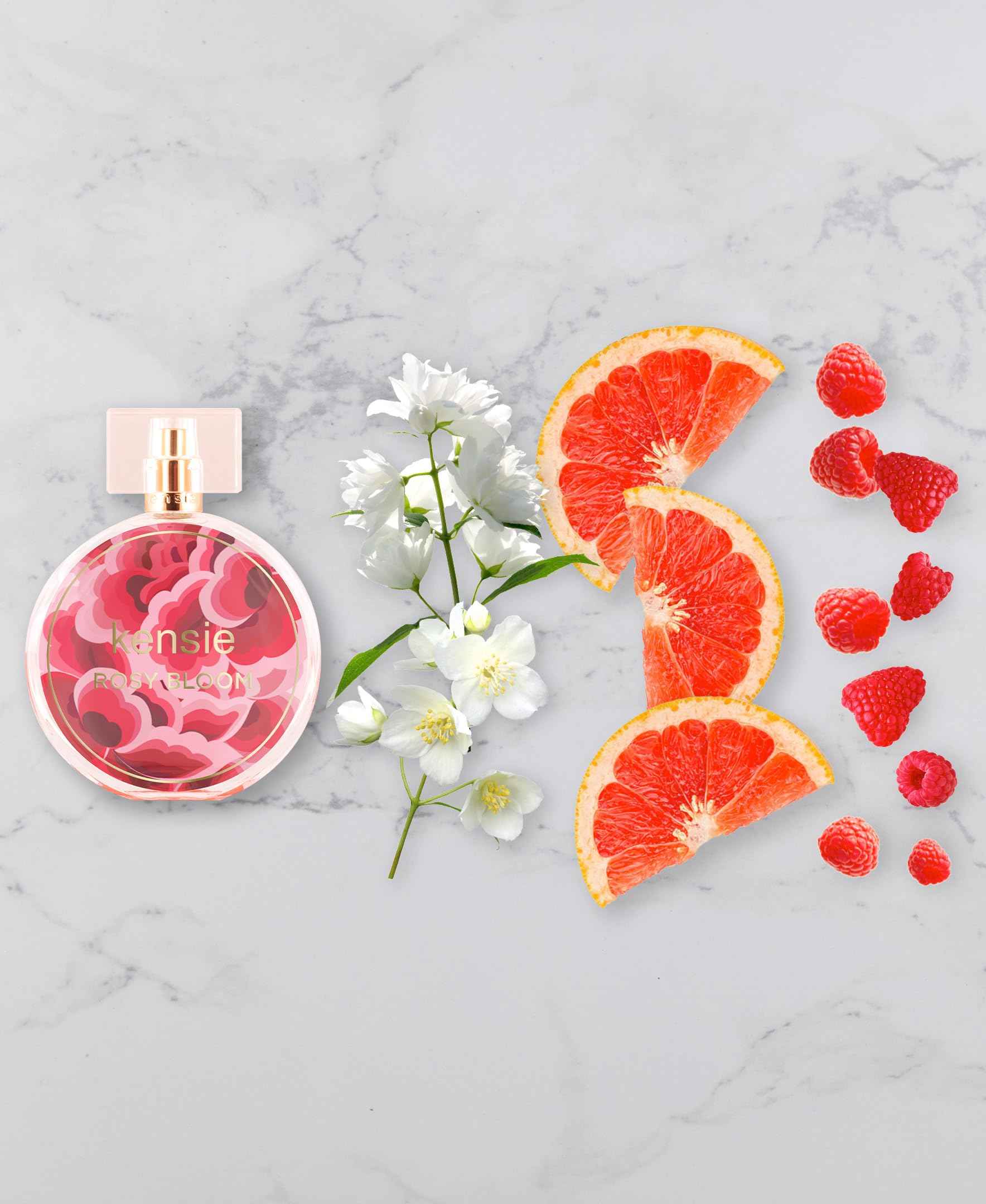 kensie Rosy Bloom 3.4 Oz Edp, 3.4 fluid_ounces