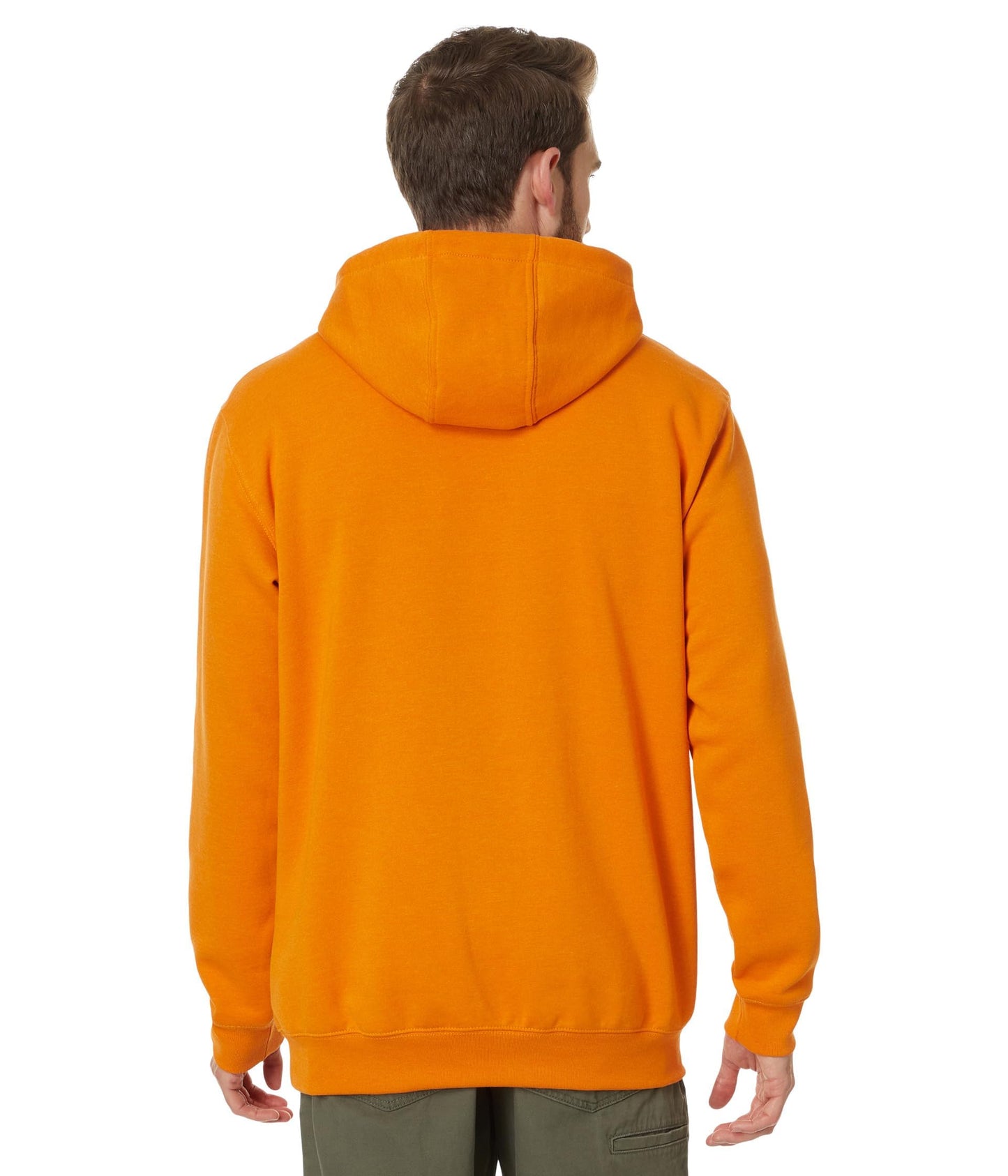 Carhartt Men's Loose Fit Midweight Logo Sleeve Graphic Sweatshirt, Rust Heather