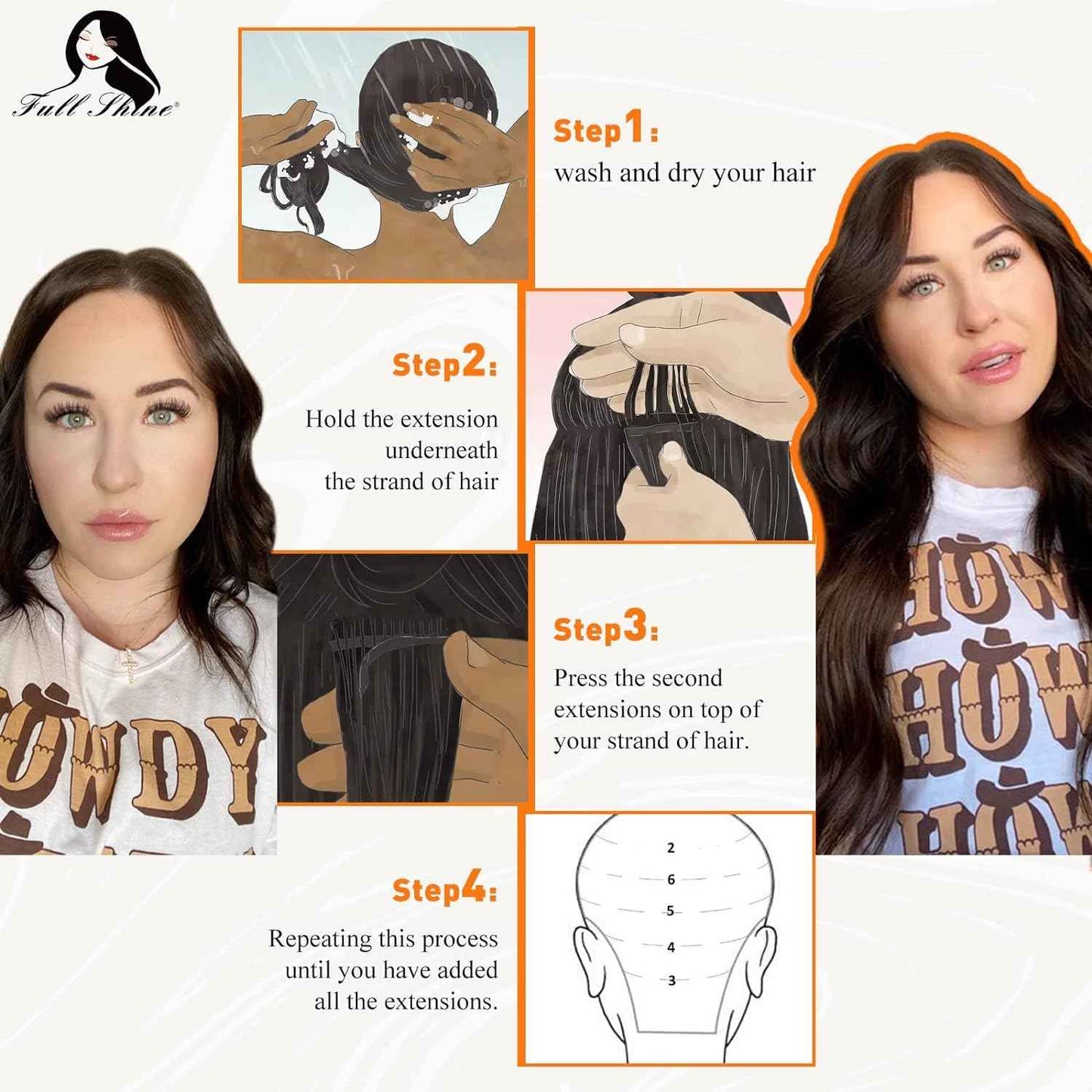 Full Shine Tape in Hair Extensions Human Hair 12 Inch Straight 60 Grams Color 60 Platinum Blonde 40Pcs