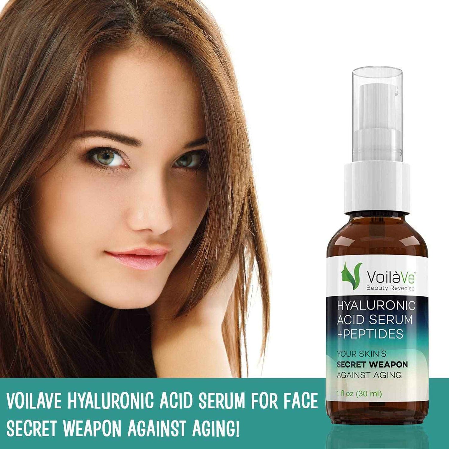 VoilaVe Argan Oil and Hyaluronic Acid Combo