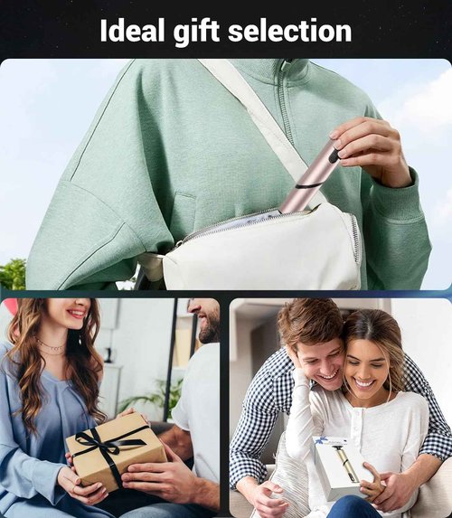 5-in-1 Professional Electric Callus Remover for Feet(Portable & Foldable), Removes 99.92% of Calluses in 3 Mins, Eectric Foot Callus Remover Pedicure Kits with 10 & 40 Grit Pads for Smooth Feet, Pink