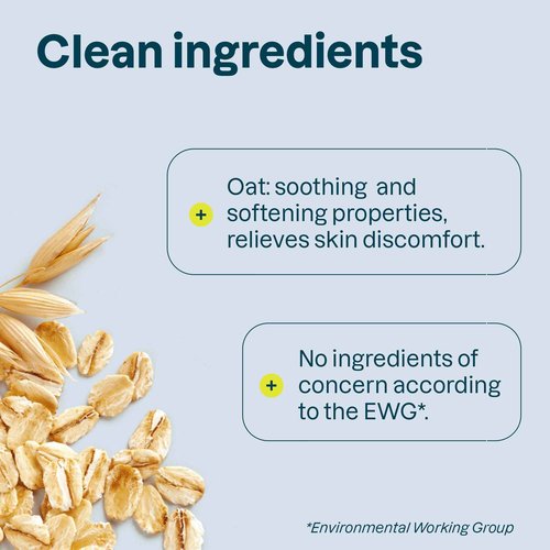 ATTITUDE Gentle Hand Soap for Sensitive Skin, EWG Verified, Enriched with Oats, Dermatologically Tested, Vegan, Unscented, Bulk Refill, 67.6 Fl Oz