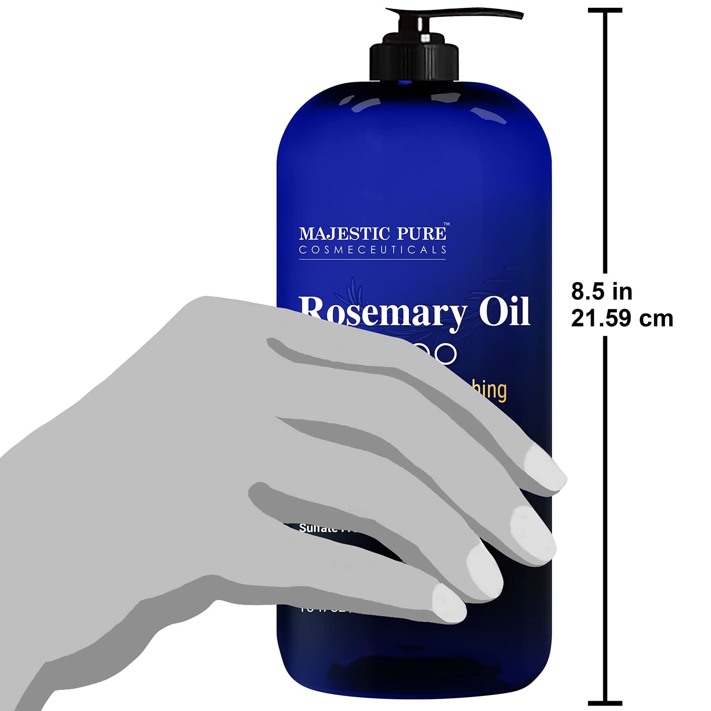 Majestic Pure Rosemary Hair Loss Shampoo 16 fl oz