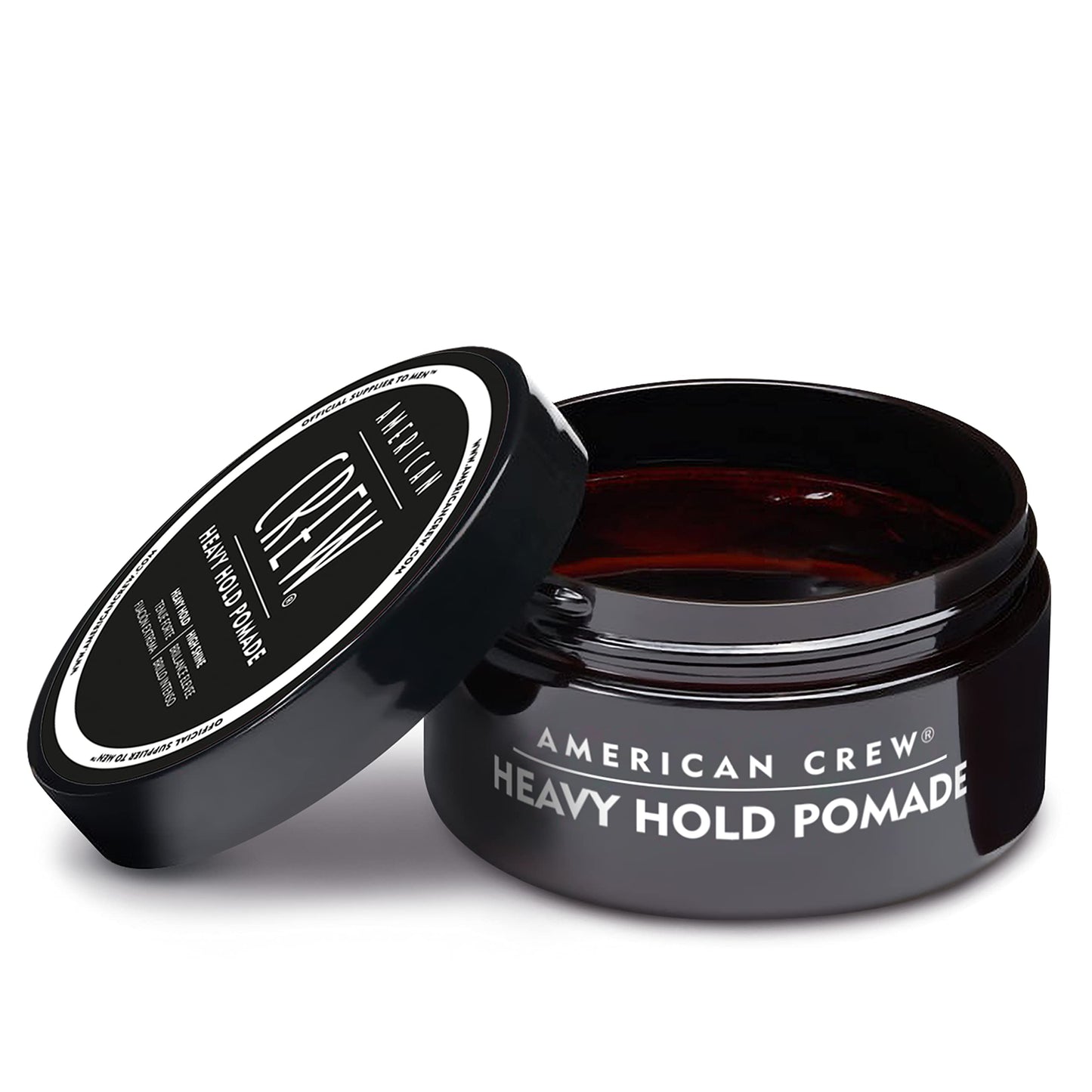 American Crew Men's Hair Pomade, Like Hair Gel with Heavy Hold & High Shine, 3 Oz (Pack of 1)