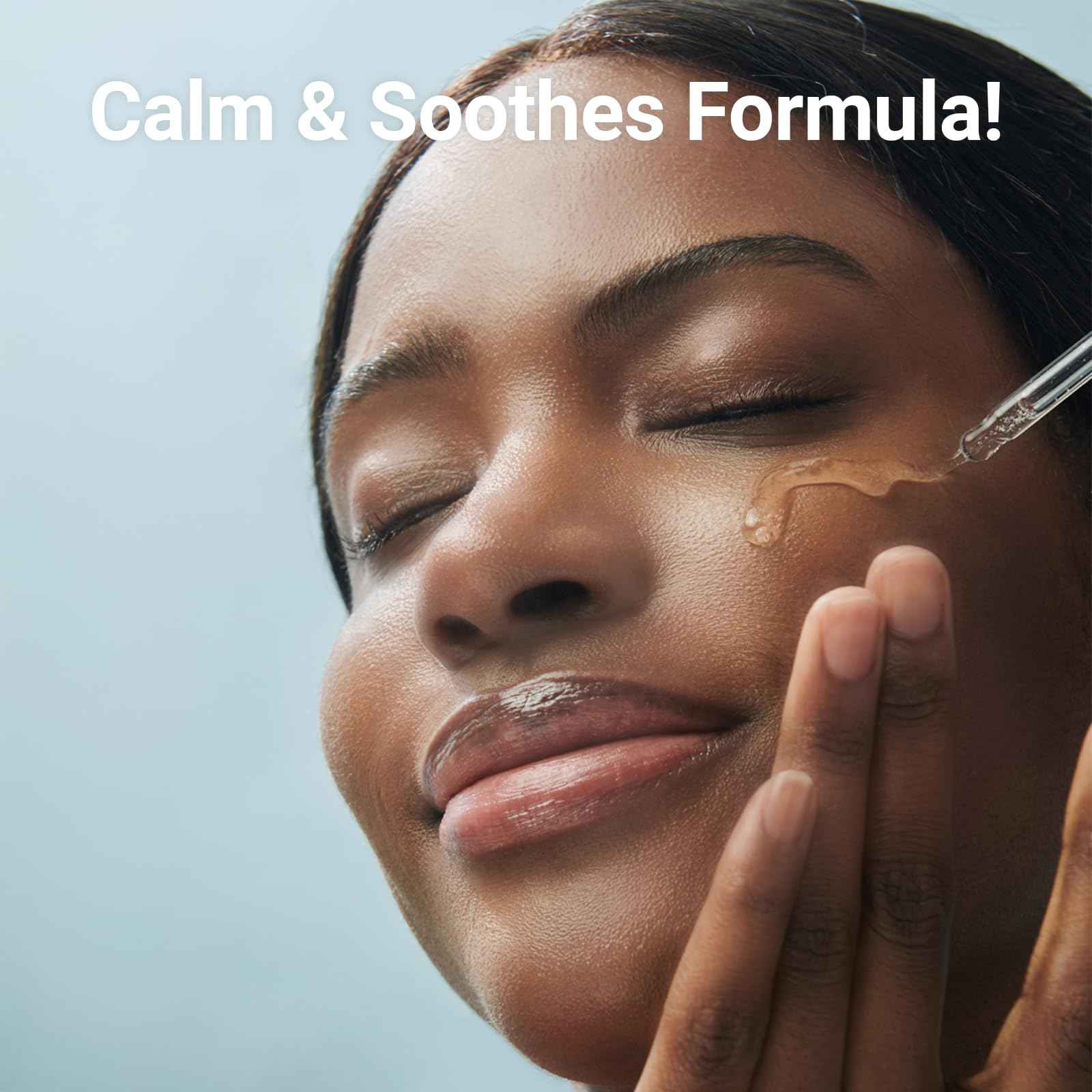 NEAF NEAF Soothing Calm Ampoule with Niacinamide, Spot Care Hyaluronic Acid, Non-Greasy, CICA Healing and Gentle Formula (30ml /1.01 oz) Radiant Serum, Korean Skincare