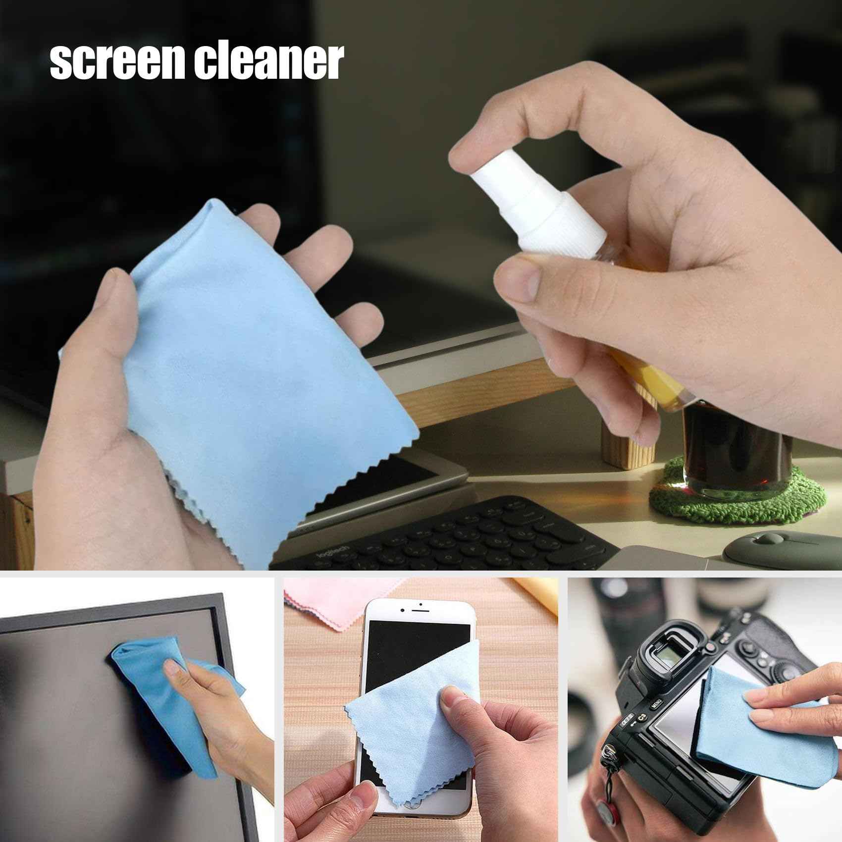 GAADSKCER 2 Pack Spray Bottle, 1 oz/30ml Small Plastic Spray Bottles, Travel Size Spray Bottle, Fine Mist Spray Bottles (2)