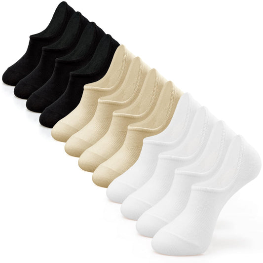 IDEGG Women and Men No Show Socks Low Cut Anti-slid Athletic Running Novelty Casual Invisible Liner Socks