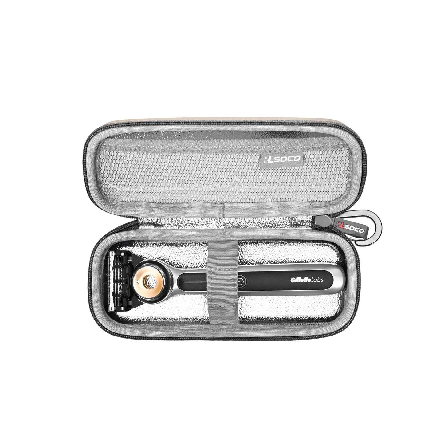 RLSOCO Hard Case Compatible With Gillette Labs Heated Razor & Leaf Razor (Small Size)