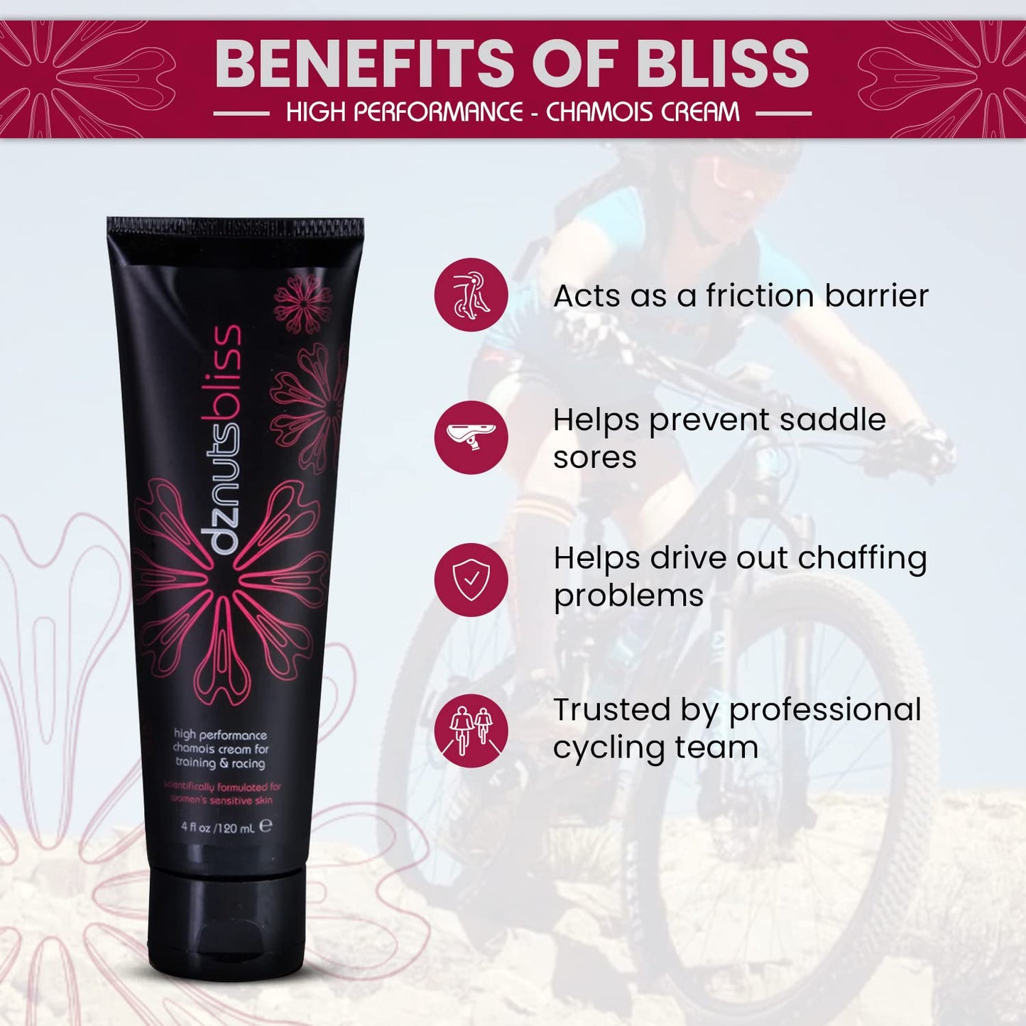 dznuts, Women’s Bliss Chamois Cream with dznuts Bald Super Smooth Shaving Cream