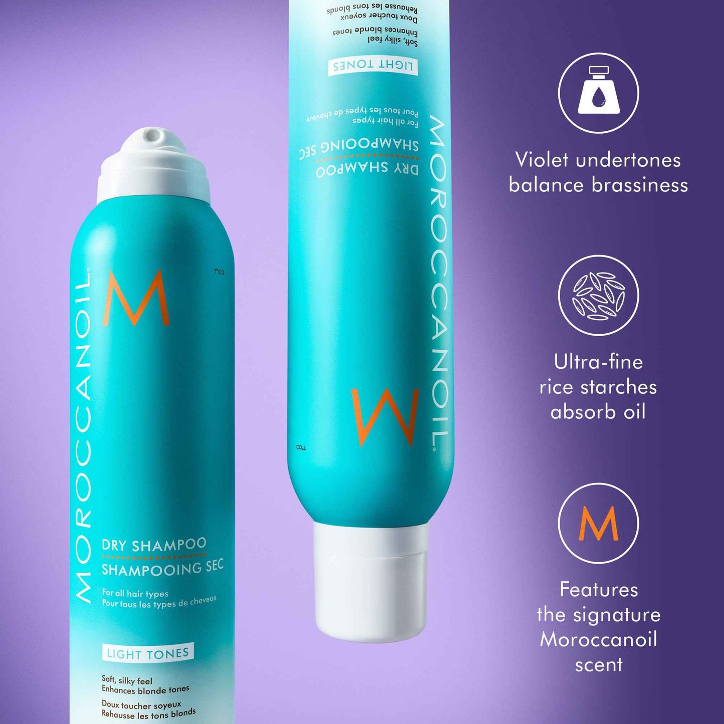 Moroccanoil Dry Shampoo Light Tones, 5.4 Fl. Oz.